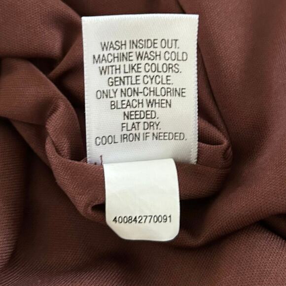 Candies Women Sleeveless Chevron Velour Mini Dress Brown Boho Grunge Size XS - Picture 7 of 7